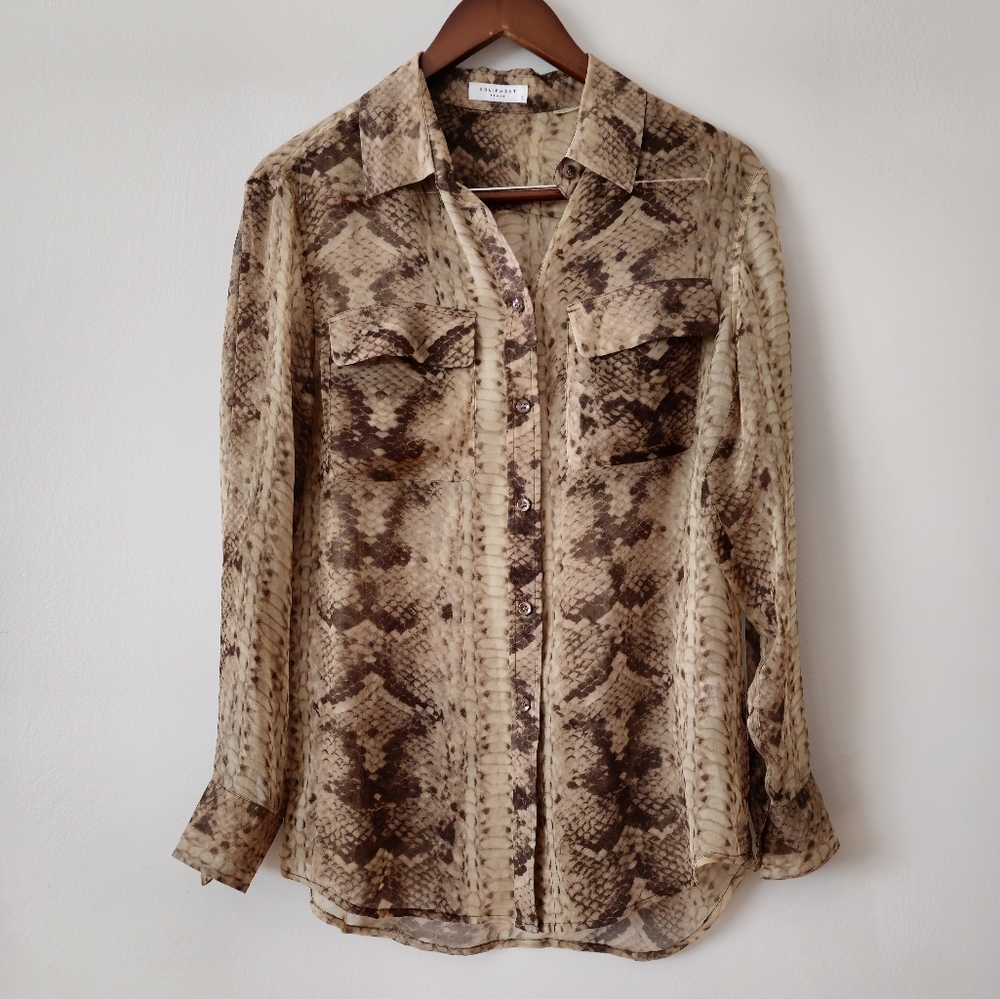 Equipment button down shirt